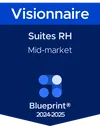 Badge Visionnaire mid-market bleu